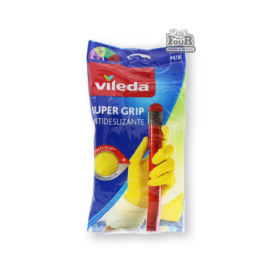 Rubber gloves "Vileda Super Grip M/8" 1pair